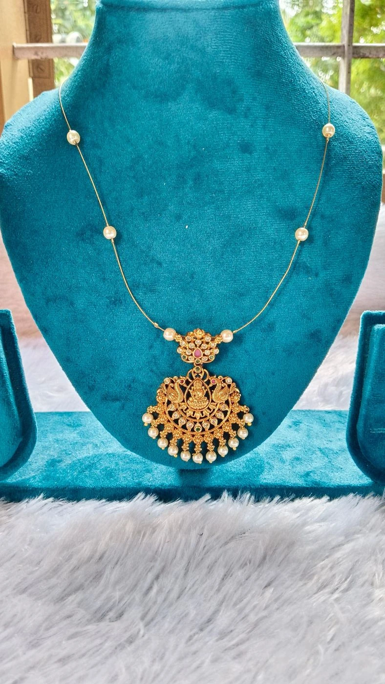 The Lakshmi Vaibhav Pendant"